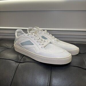 Thousand Fell Men's Court Low Top Sneaker White Size 12 Shoes Blue